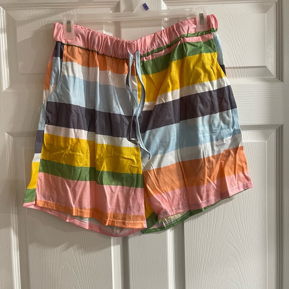 Brand new. 2X Striped Pajamas. Bust is 44 inches and length is 26 inches. - Picture 4 of 5
